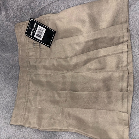 Girls khaki uniform skirt size 7 - Picture 1 of 3